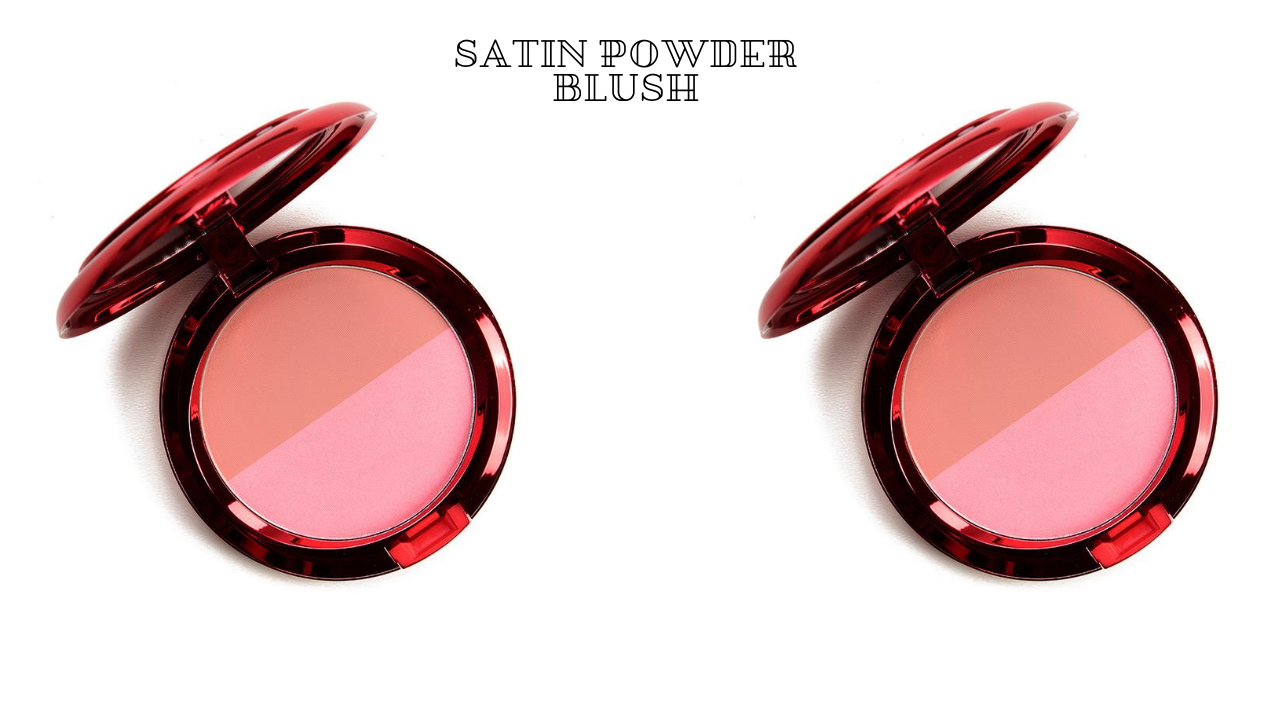 B) SATIN POWDER BLUSH